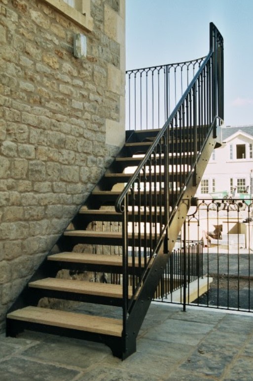 bespoke metal staircase