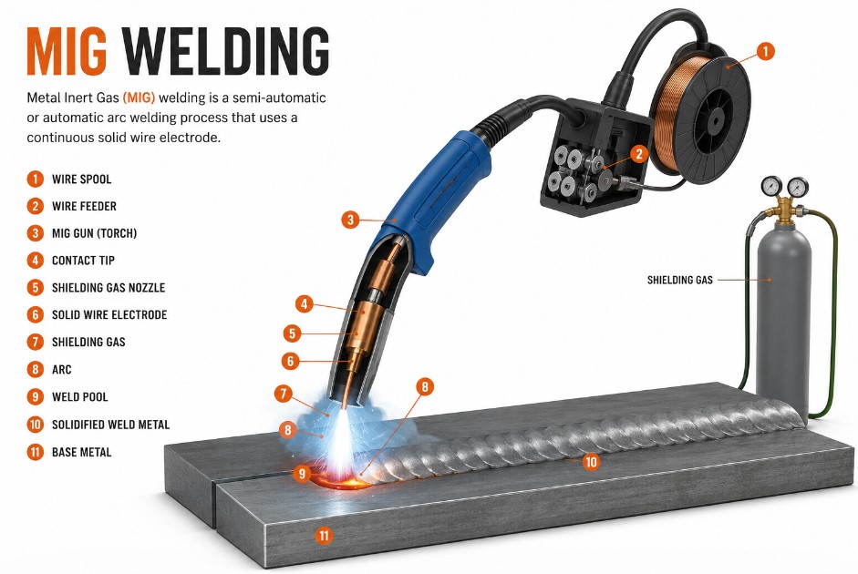 MIG welding