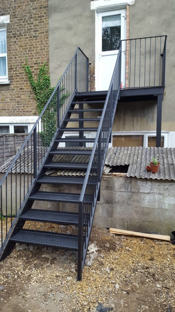 steel staircase repair